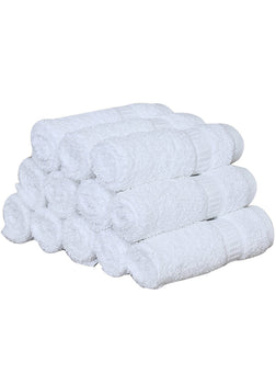 4-Pack White Towels (16