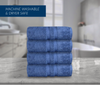 Image of 4 Pack Premium Ringspun Cotton Bath Sheets ( 30x60 Inch) Luxury Bath Towel 20 lb/dz