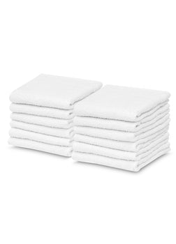 Wash Cloth Kitchen Towels,100% Natural Cotton (12